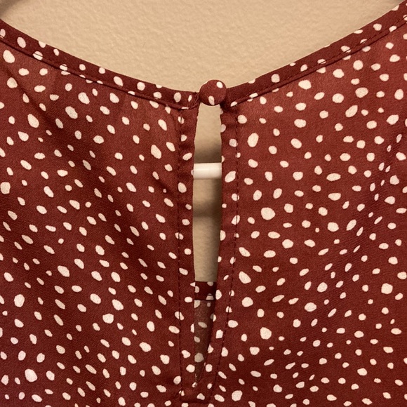 Polka dot blouse - Picture 3 of 5